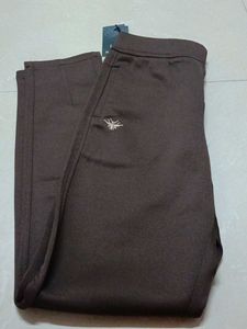Brown High-Waisted Pants