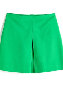 Bright Green Mini Skirt (H&M)