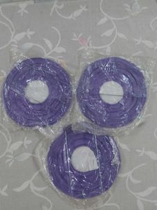 Round Hanging Ball - Purple Paper Lanterns