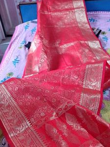 Beautiful Lahnga With Banarsi Dupatta, Free Earing