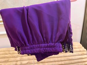 Elegant Purple Embroidered Kurta