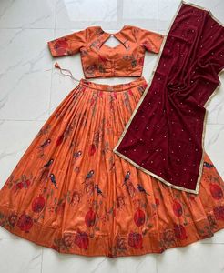 Beautiful Printed Lehenga Choli Set
