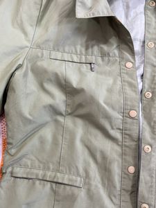 Light Green Collared Jacket