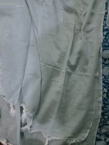 Blue Floral Print Kurta n salwar with Dupatta