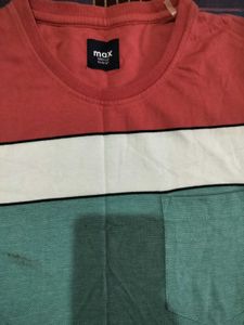 Men's Color Block Pocket T-Shirt