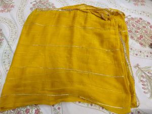 Yellow Embroidered Suit piece