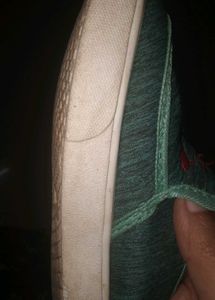 Teal Knit Sneakers