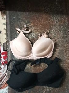 2 Pack Bras (Beige &amp; Black)
