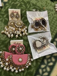 Jewellery Sets 4 pairs combo