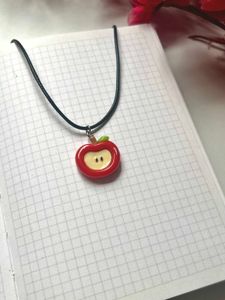 Cute Apple Pendant 🍎