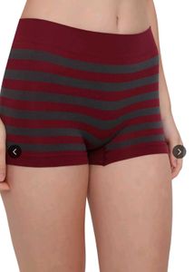 Plumbury Women Striped Boyshort Briefs