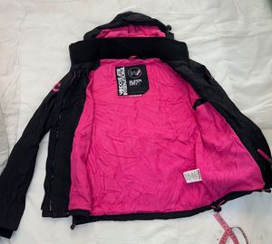 Superdry Black Hooded Jacket