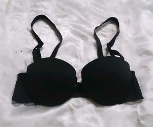 Victorias Secret Black Padded Bra