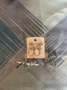 Earrings combo of 3