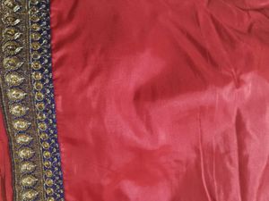 🔴Designer Saree with Blouse