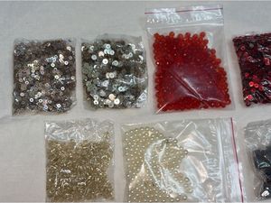 Embroidery Beads and Sequins Assortment