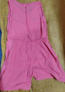 Pink Compression Bodysuit Shapewear