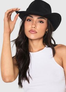 🎩 Unisex Black Fedora Hat 🤠