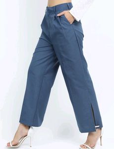 Full sleeve Tee and one trouser w slit