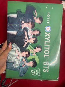 BTS Lotte Xylitol Folder &amp; Photocards