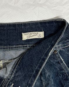 Y2k Micro Mini Denim Skirt