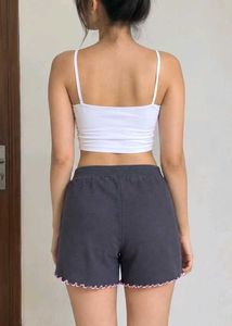 Cozy Ribbed Sleep Shorts