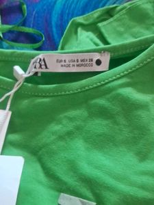 Zara Green Bodysuit