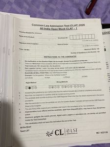 CLAT Mock Test Papers