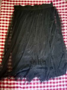 Black Tulle Skirt