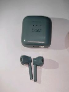 boAt Airdopes 131 with upto 15 Hours Playback, 13mm Drivers and IWP Technology Bluetooth Headset (TWS), not New, Slightly Used, Worth ₹1500