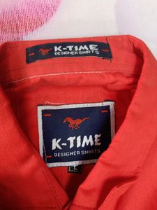 K Time L Size Shirt