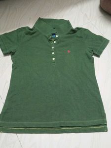 Green Polo T-Shirt for 8to 10 boy or girl