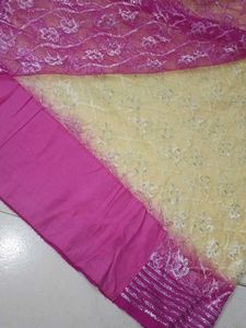 PartyWear Look Net Saree