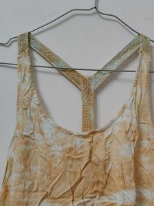 Tie-Dye Racerback Tank Top