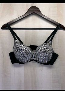 Sparkling Embellished Bra