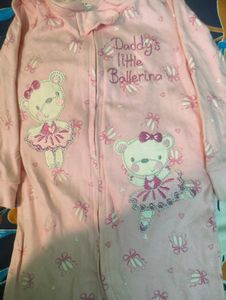Baby Girl's Pink Ballerina Pajamas