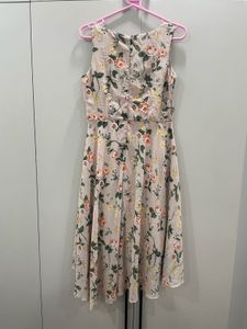 Floral Print Midi Dress
