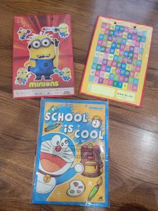 Three Writing pads for price of one - Minions, Bar