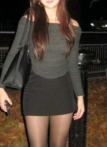 Classic Black High-Waisted Mini Pencil Skirt