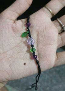 Cute Beaded Bracelet with Charms