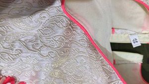 Beautiful Pink Floral Lehenga Choli Set