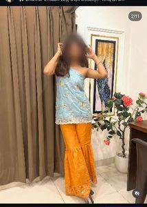 Prettiest kurti sharara set