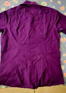 purple shirt with premium look