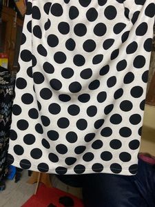 Polka Dot Mini Skirt