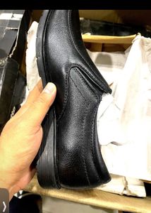 Men Black Office Wear Shoes Unused Branded