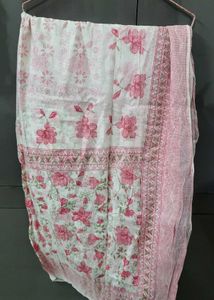 Beautiful Pink Floral Nyra Cut Kurta set