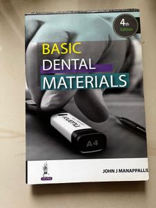 Basic Dental Materials 4th Edition