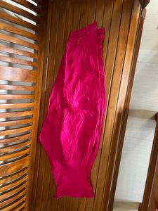 vibrant pink Designer Kurta Set with Dupatta