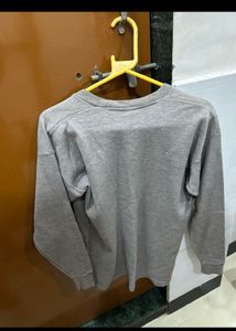 Grey Crew Neck Long Sleeve thermal