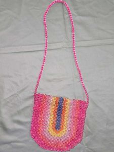 Beaded Crossbody Bag